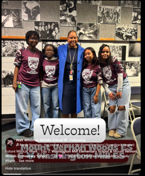 Whitman Middle School Wildcats welcomed future Wildcats
