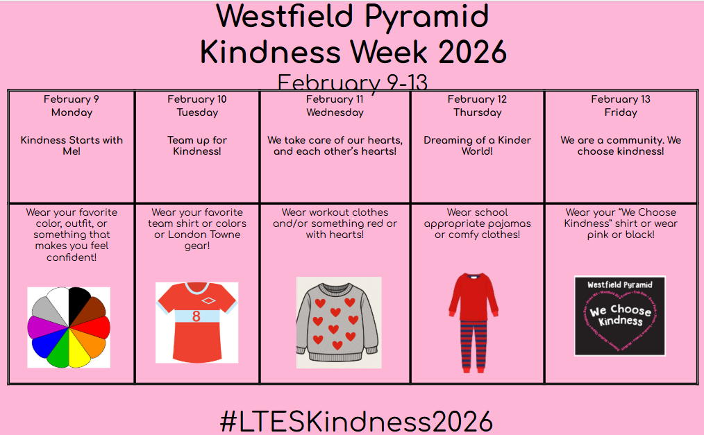 kindness week calendar