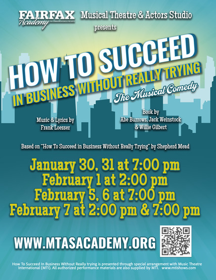 How to Succeed Musical poster