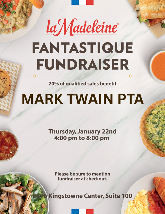 a photo of the La Madeleine flyer