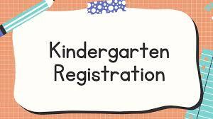 kinder registration