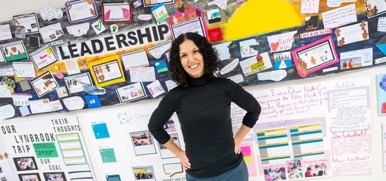 teacher smiling for a photo