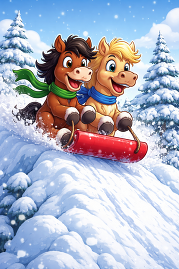 sledding