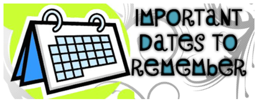 Important Dates