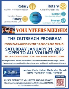Herndon Rotary Hunger Event Graphic