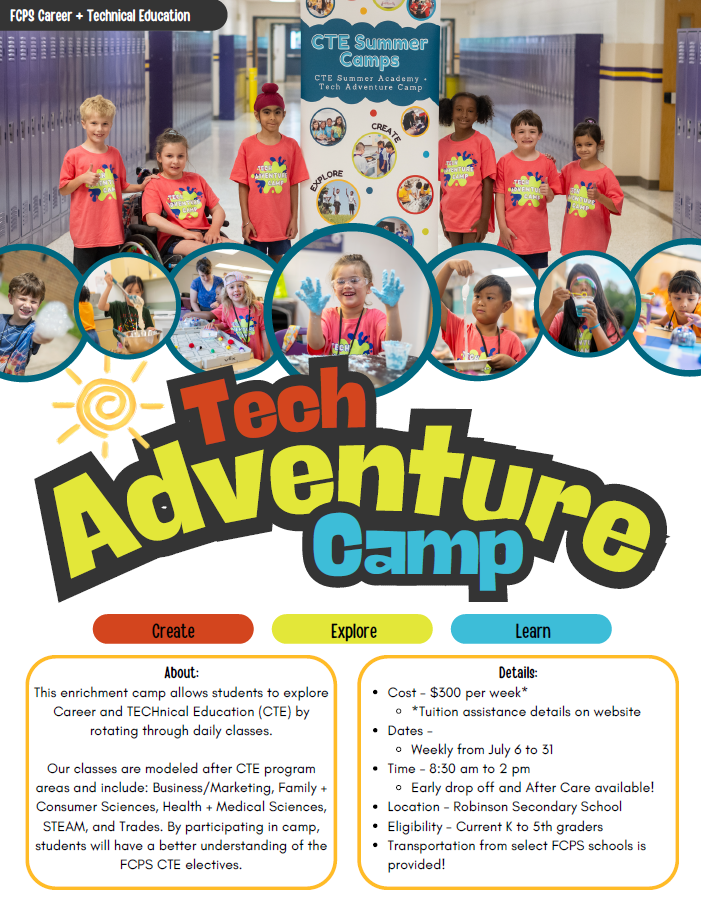 Tech adventure camp
