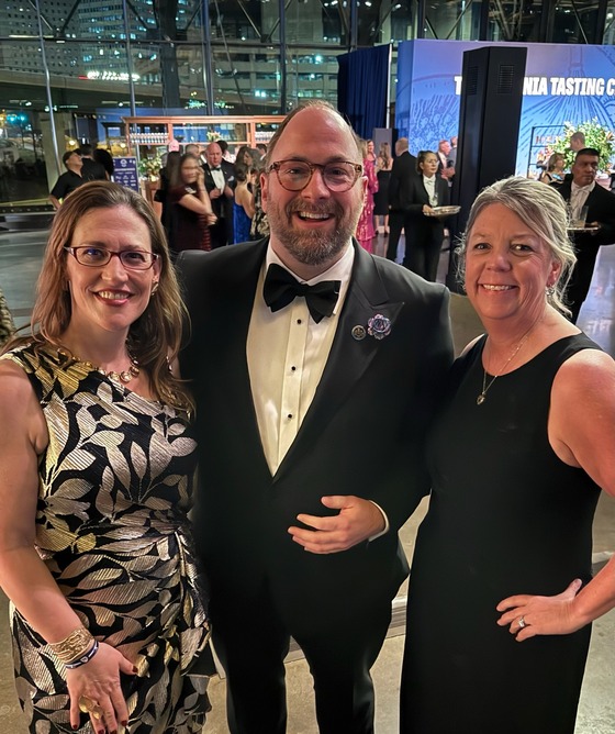 Melanie, Karl and Robyn