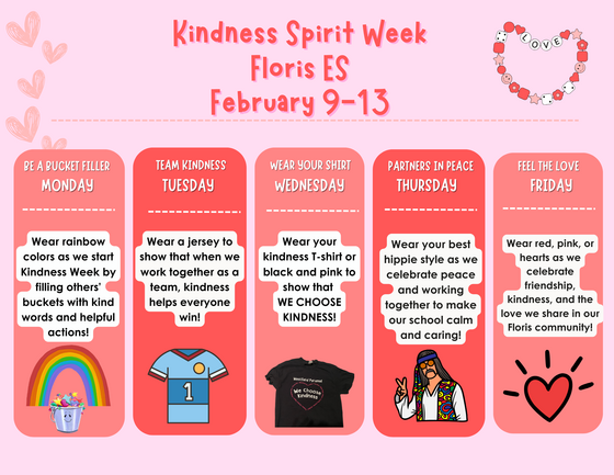 Kindness Spirit Week