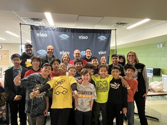 Hover Craft team won the competition and are going to states!