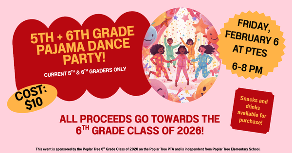 5th & 6th grade pajama dance