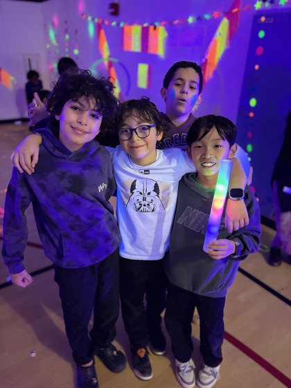 Students and families had a blast last Friday at our Glow Night event. Thank you PTA!