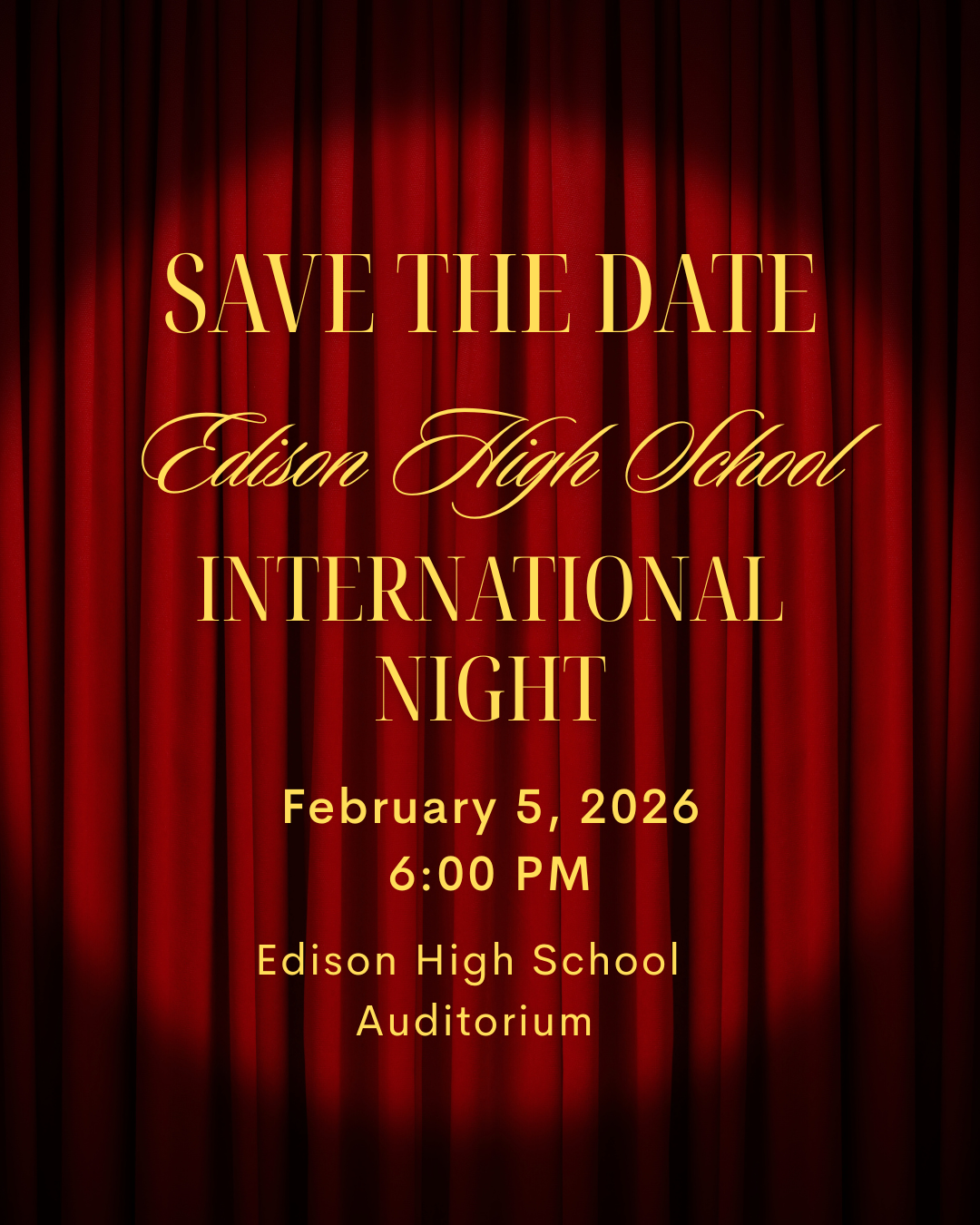 save the date for I-Night