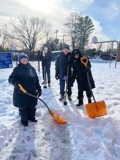 Custodial Team - Snow Day