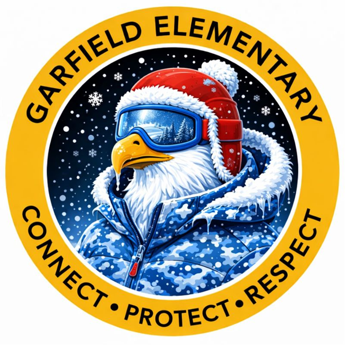 Garfield snowy eagle