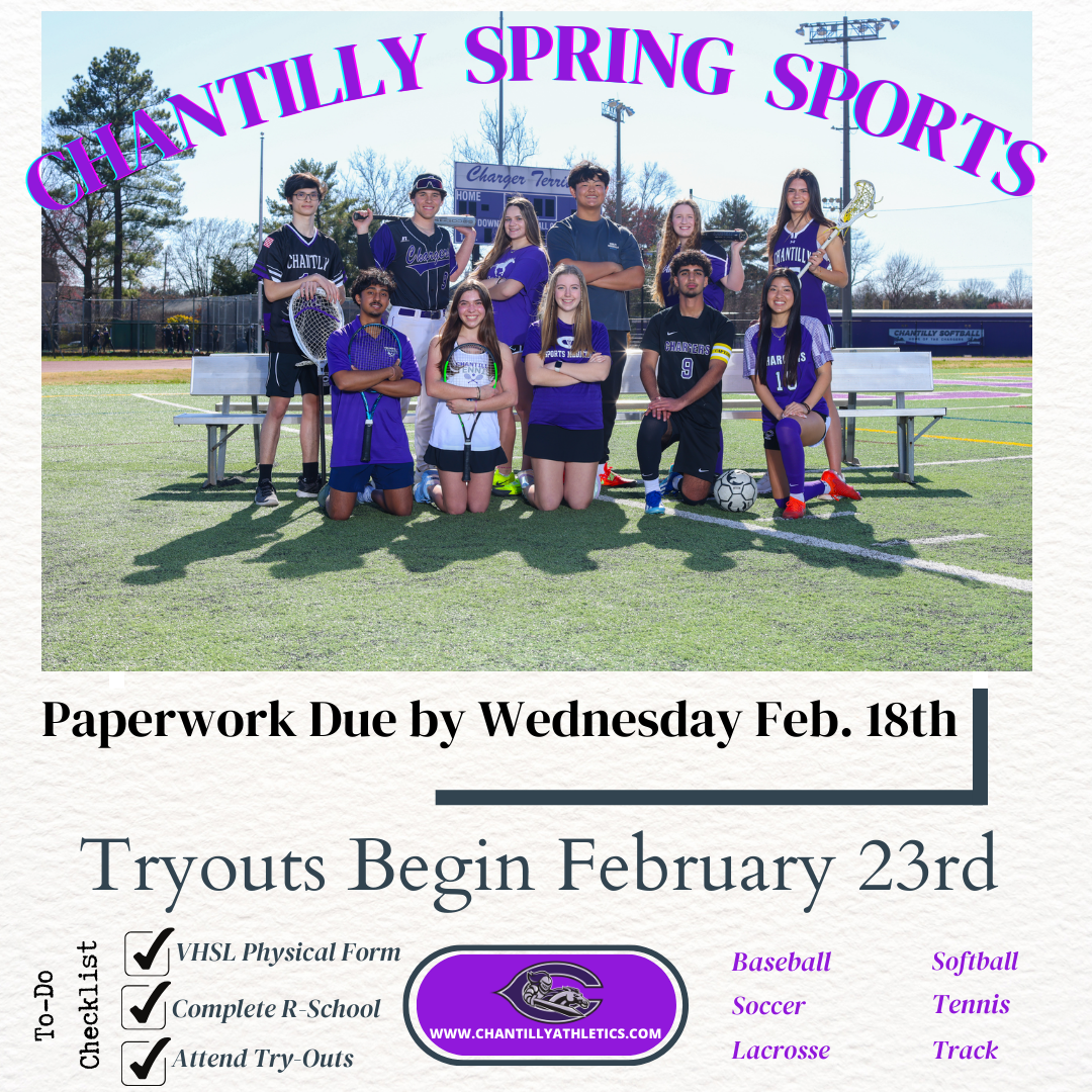 Spring Sports Paperwork