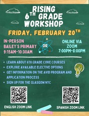 Rising 6th Grader Workshop English