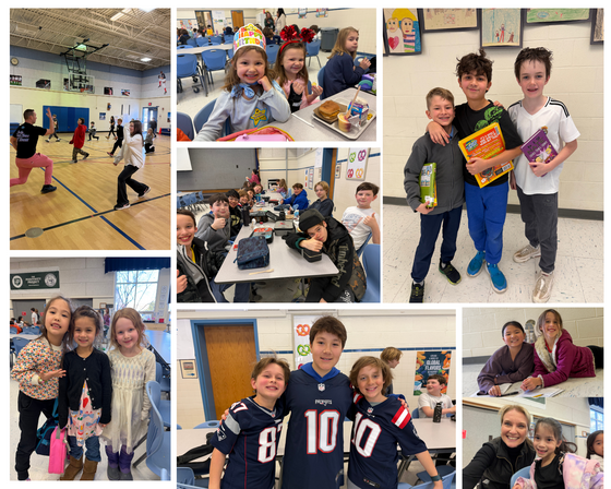 photo of student groups back after the snow storm Fern