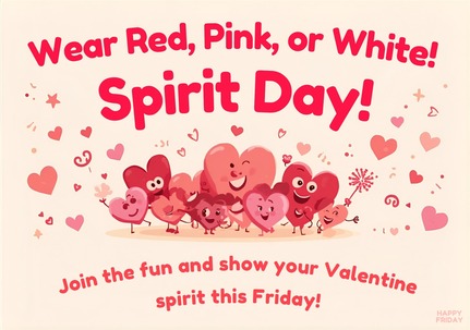 Red, Pink, White Day 