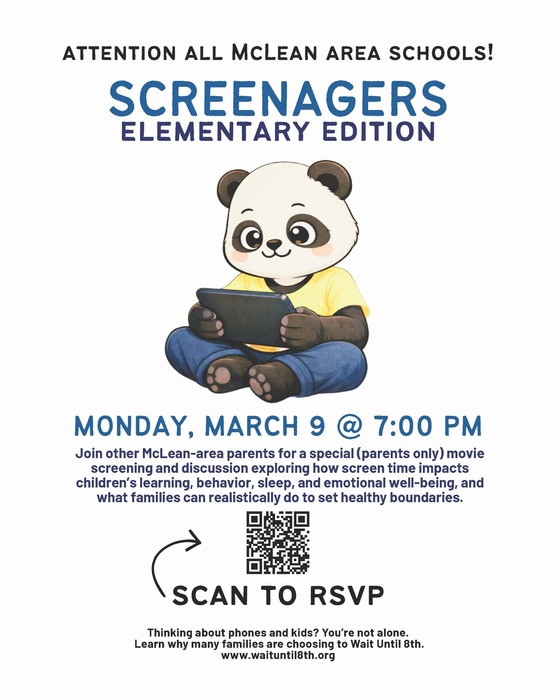 Flyer for Screenagers