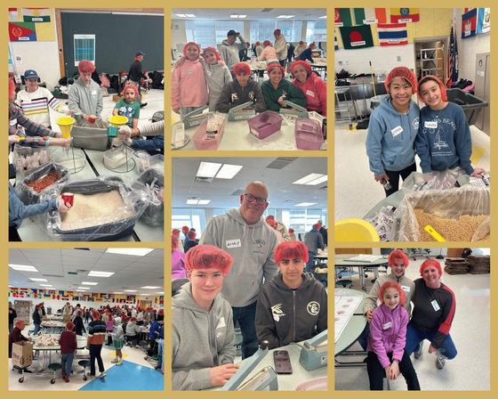 Langley Pyramid Rise Against Hunger Packing Event