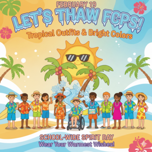 Spirit Day Feb 19 Tropical Outfits and Bright Colors 