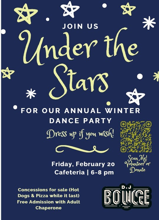 winter dance flyer