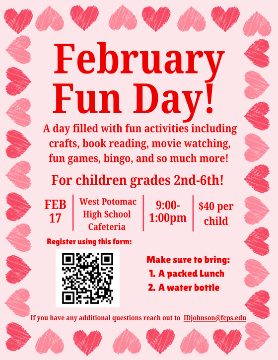 February Fun Day Flyer