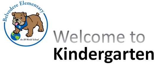 Belvedere Bulldog Logo Welcome to Kindergarten