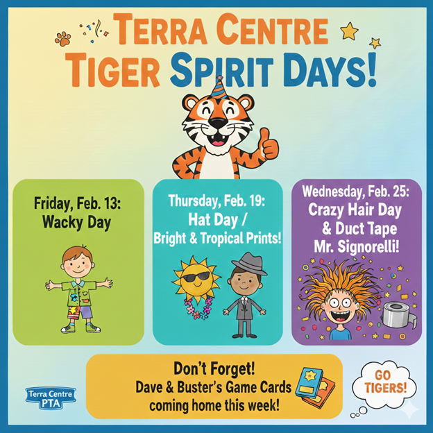 TC Boosterthon Spirit Days