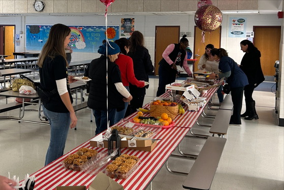 staff breakfast