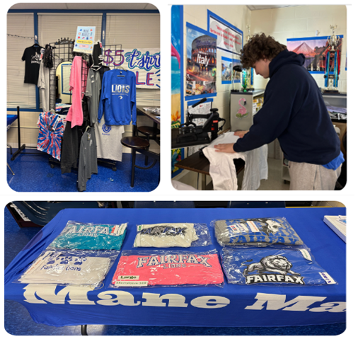 Student spirit wear store