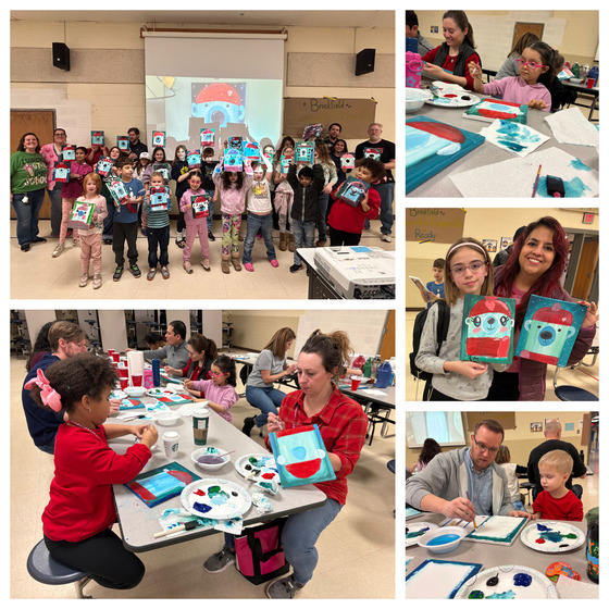 Cookies and Canvases: Families Painting 
