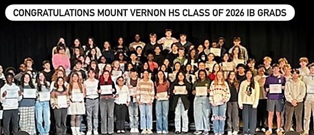 Mount Vernon HS IB Grads 2026