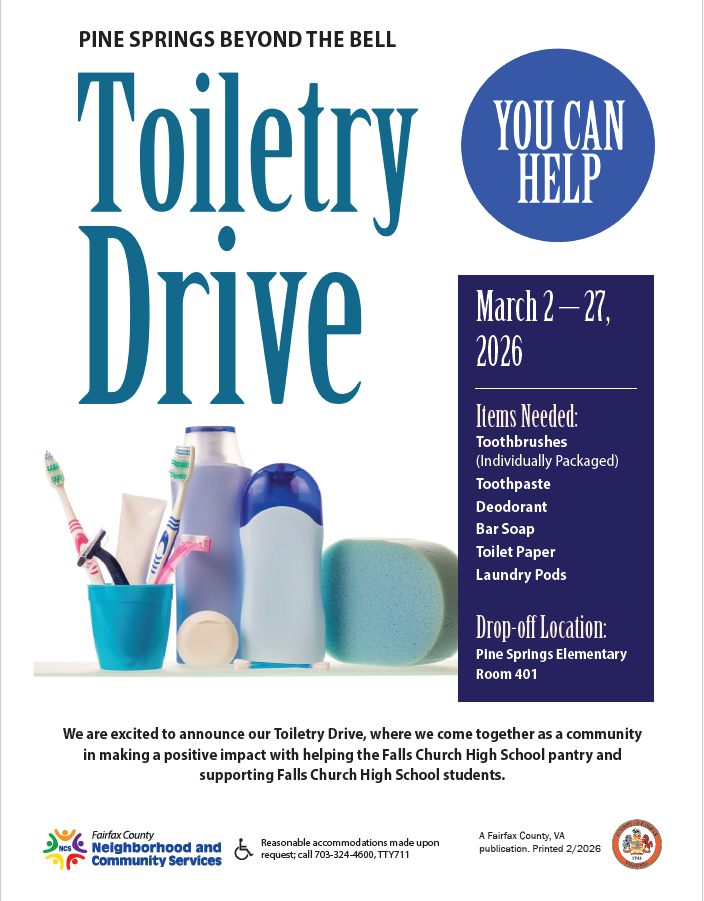 Toiletry Drive