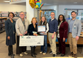 Sandburg MS staff member earns award