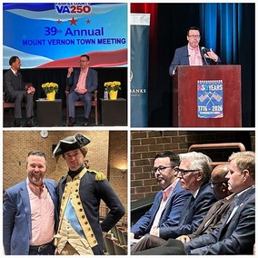 Mount Vernon District Town Meeting Picture Collage