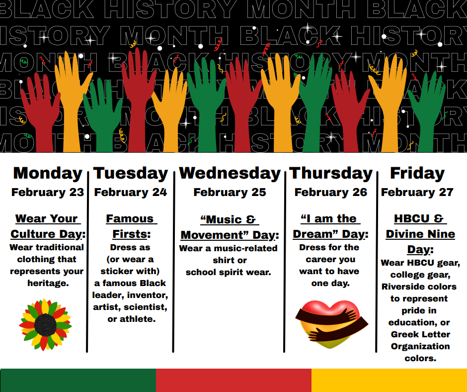 black history month spirit week