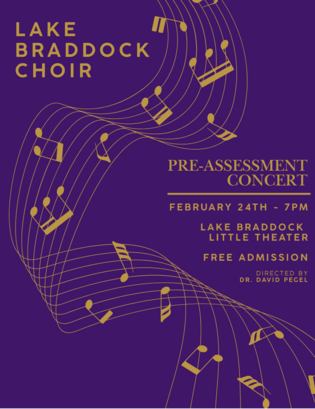 Lake Braddock Chorus Concert 2/24