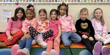First Graders Celebrate Love!