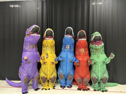 5 dinosaurs