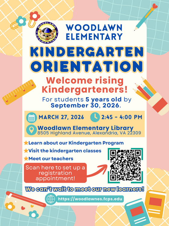 Kinder Orientation Flyer in English