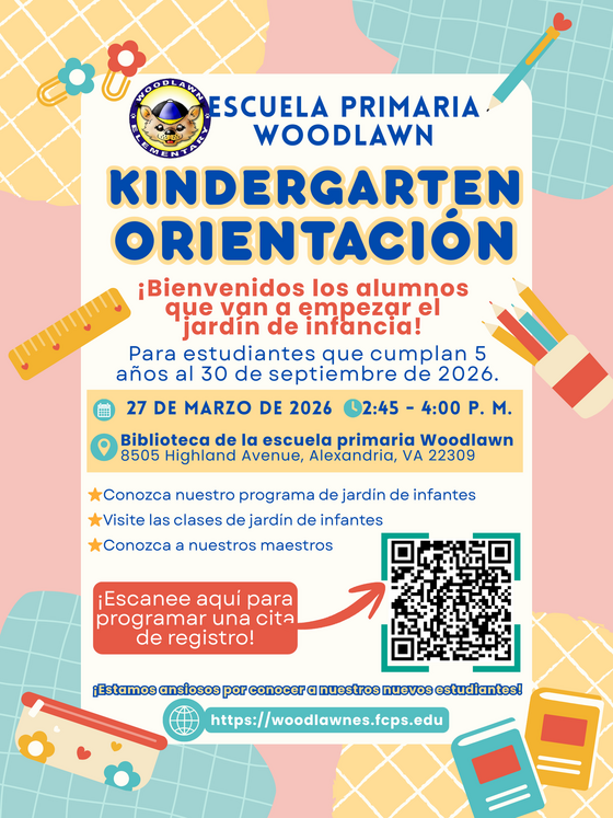 Kinder Orientation Flyer in Spanish
