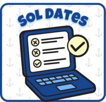 sol dates with laptop in center
