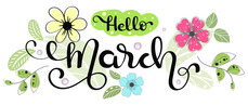march clip art