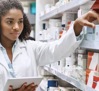 Pharmacy Tech stocking medications