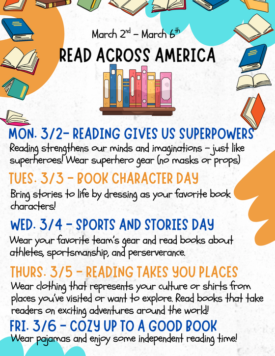 Read Across America Spirit Week