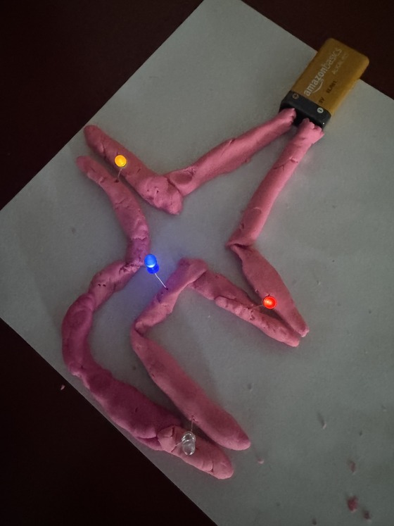 Play-Doh circuits