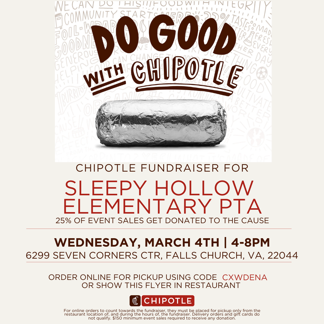 chipotle fundraiser march 4 