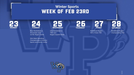 Week of Feb 23rd
