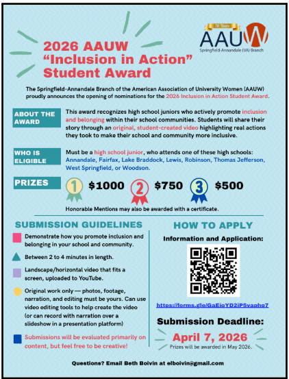 AAUW application